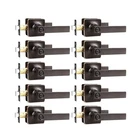 Gobekor 10 Pack Privacy Door Levers Bedroom Handle With Lock Oil Rubbed ... New. Price: $156.28.
