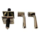 Baldwin ENFEDTSR055 Federal Single Cylinder Keyed Entry Lever - Polished Nickel Open. Price: $92.90.