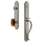 Grandeur Solid Brass Rose Keyed Entry Single Cylinder Full Plate New. Price: $350.00.
