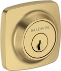 Baldwin Sc.ssd Soft Square Solid Brass Single Cylinder Keyed - New. Price: $98.70.