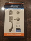 Schlage F60 Grw 619 Greenwich Deadbolt With Sacramento Lever Satin Nickel New. Price: $99.99.
