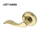Copper Creek Waverlie Lever Polished Brass - Entry, Passage, Privacy, Or Dummy New. Price: $12.69.