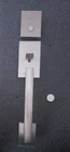 Kwikset 819SCELIP-15, San Clemente Dummy Handleset, Exterior Only, Satin Nickel Open. Price: $67.99.