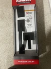 Kwikset Smartkey Front Door Lock W/ Deadbolt & Handle, Matte Black Nib New. Price: $98.00.