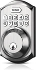 Teeho TE001 Keyless Entry Door Lock With Keypad - Smart Deadbolt Nickel Open. Price: $36.54.