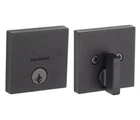 Kwikset Downtown Modern Smartkey Matte Black Square Contemporary Deadbolt Lock New. Price: $29.95.