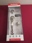 Kwikset Smartkey Securuty Front Door Handle & Deadbolt *satin Nickel* New. Price: $69.99.