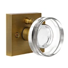Antique Brass Door Knobs Crystal Interior Privacy Glass ... New. Price: $65.74.
