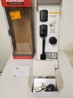 Kwikset Prague Matte Black Single Cylinder Door Handleset With Round Pismo Knob Open. Price: $63.99.