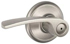 Schlage F40-MER Nickel Merano Privacy Door Lever Set New. Price: $42.03.