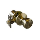 728345 Terrace 6-WAY Universal Keyed Entry Door Knob Antique Brass New. Price: $27.75.