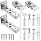 Bifold Door Hardware Repair Kit 2 Bi-fold Sliding Pack, Silver New. Price: $16.48.