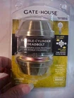 Gatehouse Antique Brass Finish Double Cylinder Deadbolt -0118016 New. Price: $29.95.