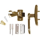 Larson Georgian Brass Lever Storm Door Latch CH3010701 New. Price: $40.52.