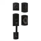 Delaney Italian Collection Visconti Single Cylinder Dummy Black Door Handleset New. Price: $79.99.