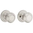 Kwikset Cameron Satin Nickel Interior Exterior Passage Door Knob 720CN 15 Open. Price: $17.99.