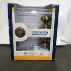 Nib- Schlage Security Set Keyed Entry Georgian Knob + Deadbolt FB50 V 609 New. Price: $29.00.