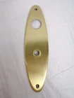 Baldwin Escutcheon Wilmington Passage Half Satin Brass & Brown 6795-060-KC 757HW Open. Price: $19.00.