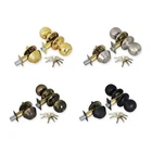 Premier Lock Entry Door Knob Combo Set With Deadbolt And 6 Keys Keyed Alike New. Price: $37.49.