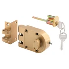 Prime-line U 9970 Deadlock Jimmy-resistant Single Cylinder 1 Pack, Brass New. Price: $41.54.
