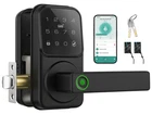Smart Door Handle Lock, Heittis Fingerprint With 1 Pack, Black New. Price: $91.11.