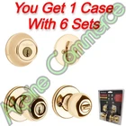 *6-SETS* Kwikset Combo Pack Polo Knob & Single Cylinder Deadbolt 96900-250 New. Price: $169.99.