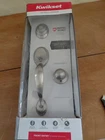 Kwikset Dakota Satin Nickel Door Handleset With Polo Knob Smartkey Security New. Price: $35.50.