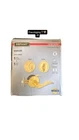 Defiant Naples Polished Brass Combo Pack With Single Cylinder Deadbolt New Open. Price: $14.99.