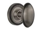 Nostalgic Warehouse Rope Rosette With Homestead Knob Mortise - 2.25 Antique Open. Price: $169.99.