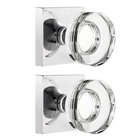 Naubea 2 Pack Polished Chrome Door Knobs Glass Dummy New. Price: $92.26.