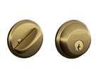 Schlage - B60N/B60L Deadbolt Keyed 1 Side, Highest Residential Security Open. Price: $21.99.