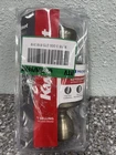 Kwikset Tylo Front Entry Door Knob 94002-827 Antique Brass Damaged Packaging Open. Price: $18.00.
