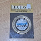 Vtg 70S 80S Kwikset Greek Key Door Lock Rosette Antique Brass Finish 283 US5 Used. Price: $20.95.