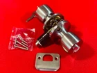 Mobile Home Interior Keyed Privacy Door Knob Handle Stainless Steel 2 Keys New. Price: $24.95.