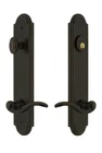 Grandeur Hardware 841050 Arcbel Timeless Bronze Door Handle Entry New. Price: $99.95.