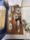 Toledo Single Cylinder Antique Nickel Door Handleset Cordova Used. Price: $29.00.