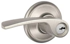 Schlage F51-MER Merano Single Cylinder Keyed Entry Door Lever Set New. Price: $62.27.