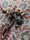 Vtg 1970S Weiser Large Brass Door Pull Handle Thumb Latch Set Complete/no Key. Price: $87.46.