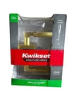 Kwikset Prava Passage Hall & Closet Door Lever Satin Brass 97201-120 New. Price: $37.95.