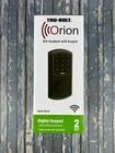 Tru-bolt Orion Wifi Deadbolt Digital Keypad Keyless Entry Smart Door Lock Black New. Price: $104.99.