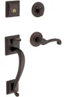Baldwin Hardware Corp 85320-102-ENTR Madison Handle X 5015 Knob Sgl Cy Used. Price: $589.60.