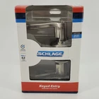 Schlage Keyed Entry Door Lever Unisex Os Satin Nickel Flair F51 619 New. Price: $14.99.