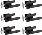 Mendock Privacy Door Handle Keyless No With 6 Pack, Matte Black New. Price: $107.25.