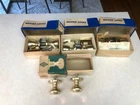 4 Vintage Weiser Door Locks & Dummy Knobs Brass Nos New. Price: $99.66.