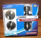 Brinks 2108-109 Keyed Ball Style Knob & Deadbolt Combo Pack Free Shipping New. Price: $43.99.