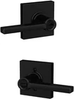 Schlage Custom Latitude Collins Trim Keyed Entry Door Lever - F51A Open. Price: $24.99.