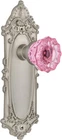 Nostalgic Warehouse 723652 Victorian Plate Double Dummy Crystal Pink Glass Knob New. Price: $124.99.