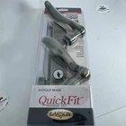 Larson Quickfit 20297820 Door Handleset, Metal, Antique Brass New. Price: $59.00.