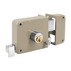 Truper 43583 / CS-70DB Right Rim, Deadbolt Door Lock Set, Standard Key New. Price: $33.15.