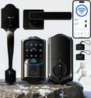 Veise VE027-H Built-in Wi-fi Fingerprint Smart Deadbolt Lock With Matte Black New. Price: $301.11.